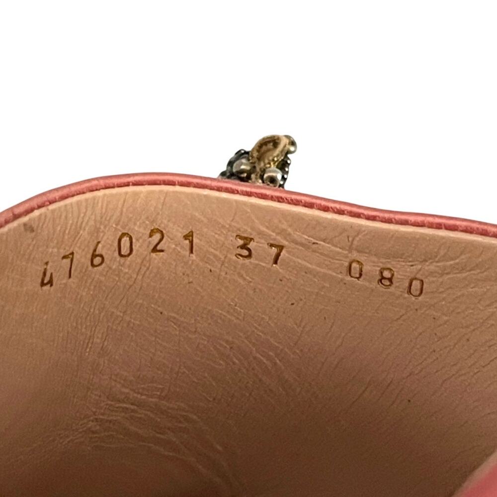 Gucci Candy Pink Silk Removable Crystal Embellished Bow Block Heel Mules EU 37 - Picture 16 of 16
